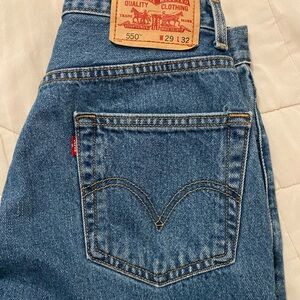 Levi's 550 Blue Jeans